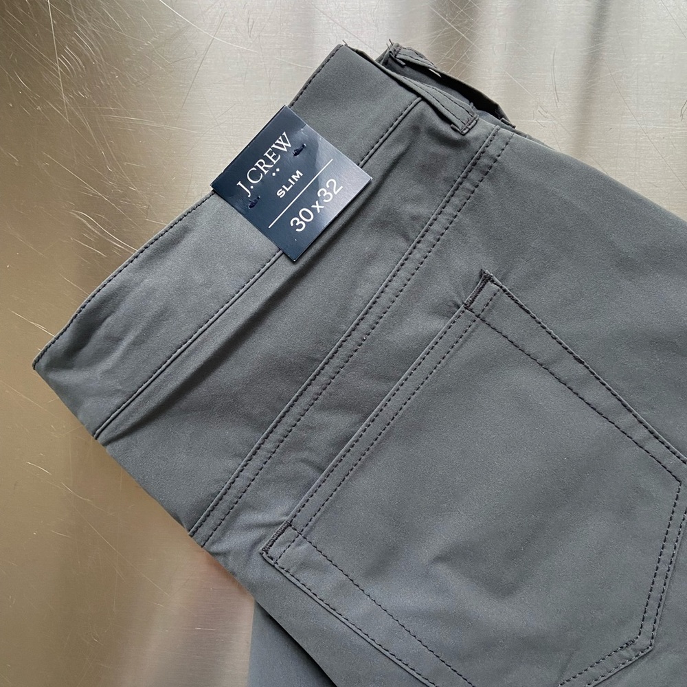 J Crew slim fit tech pants (NWT)